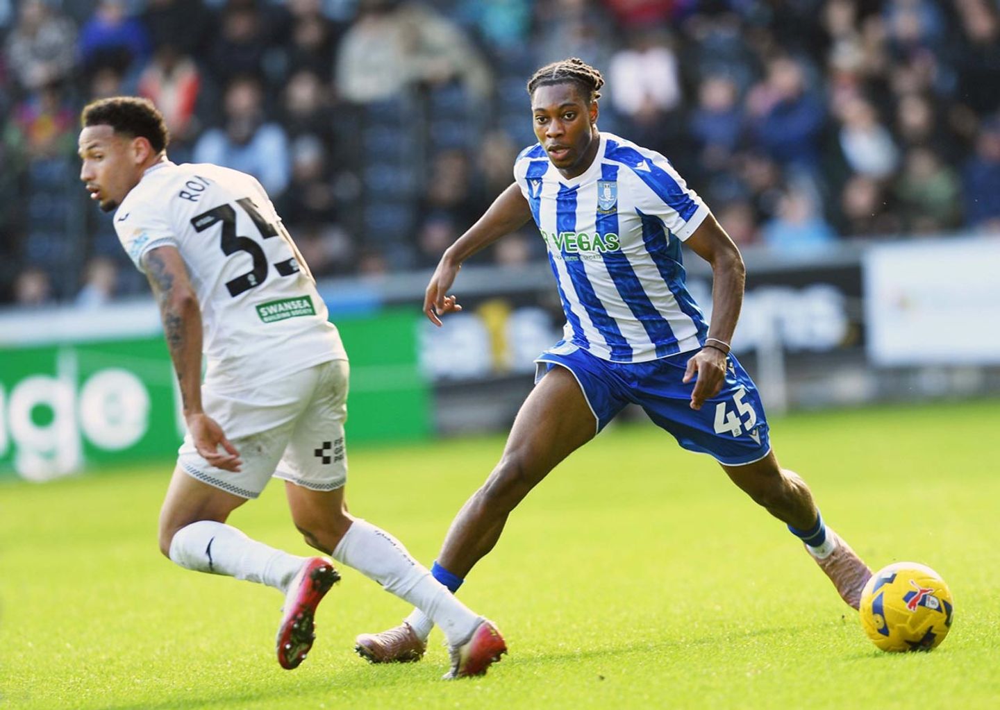 Owls take four-goal beating at Swansea