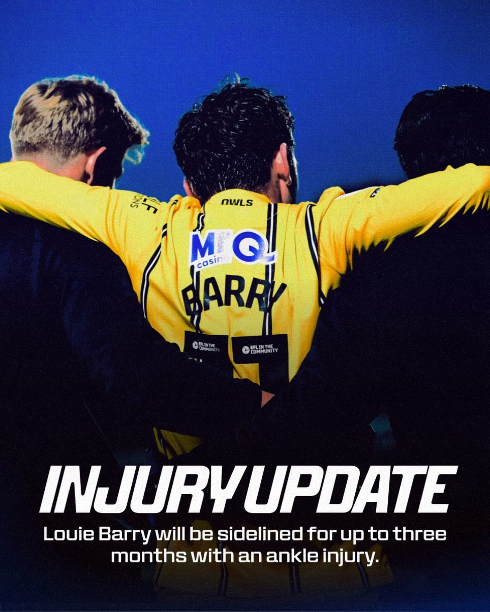 Barry injury blow … Keillor-Dunn update