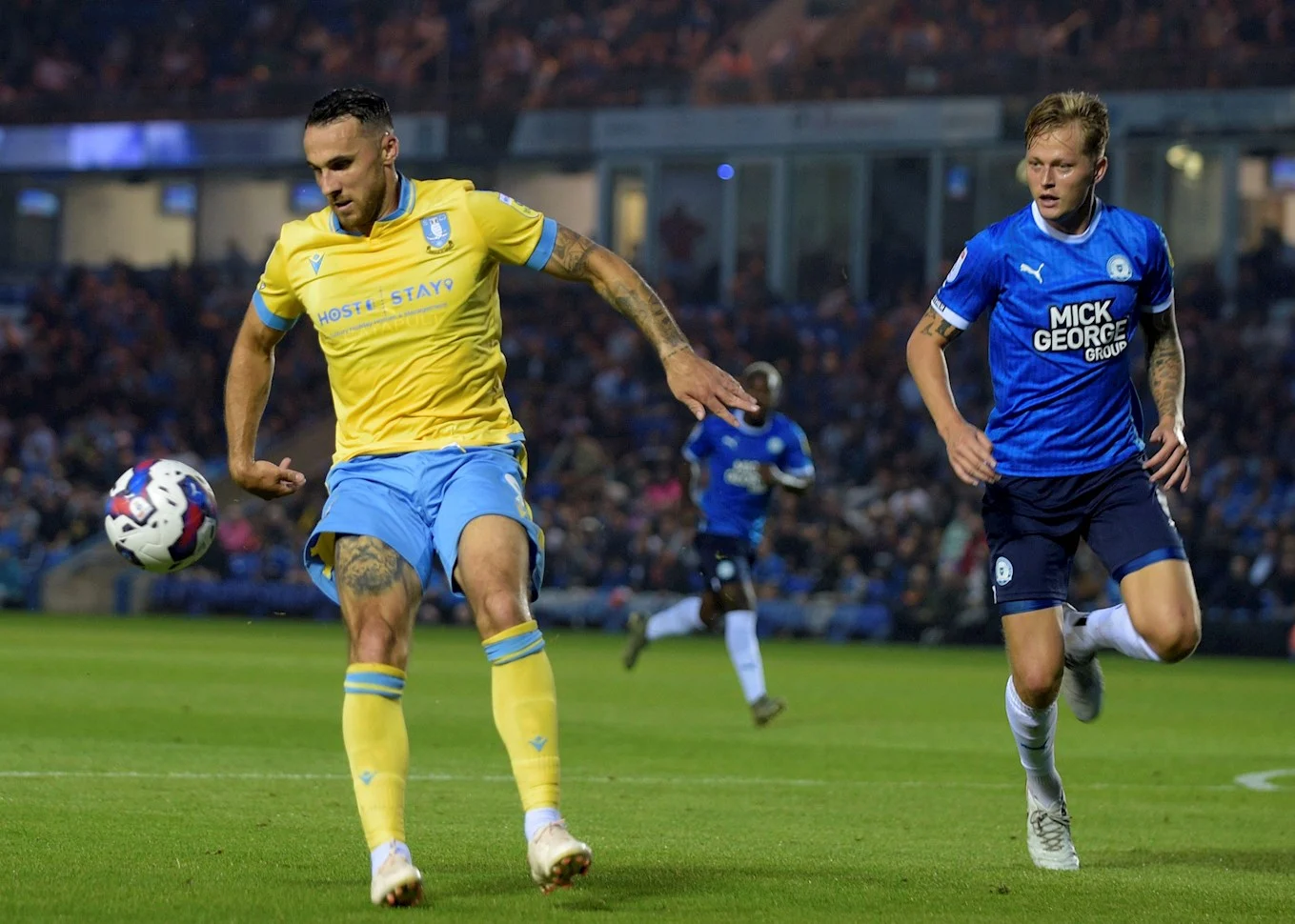 Ten-man Wednesday lose unbeaten record